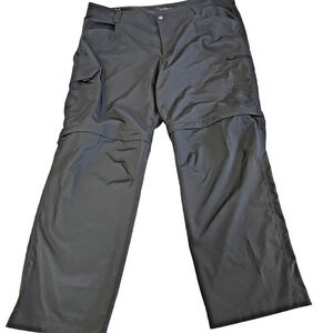 Columbia Outdoor Pants Men 42x30 Gray Lightweight Hiking Casual